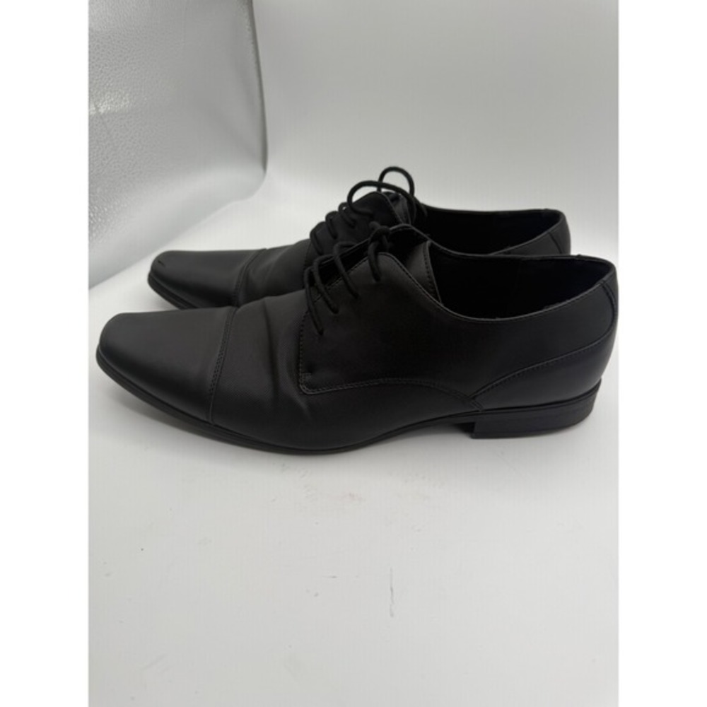 Calvin Klein‎ Dress Shoes Oxfords Cap Toe Business Casual Black Size 12